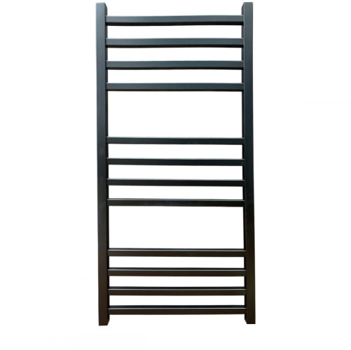 Полотенцесушитель Ника MODERN ЛМ-5 100/50 RAL9005 черный матовый