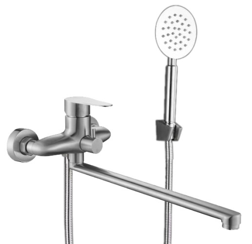 22304-G Смес. од. из НЕРЖ. для ванны (САТИН) HANSEN (20/1шт)