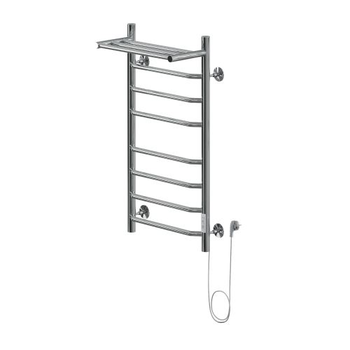 Полотенцесушитель Электрич.кабельный Ника WAY-3 80/40 с полкой правый тэн