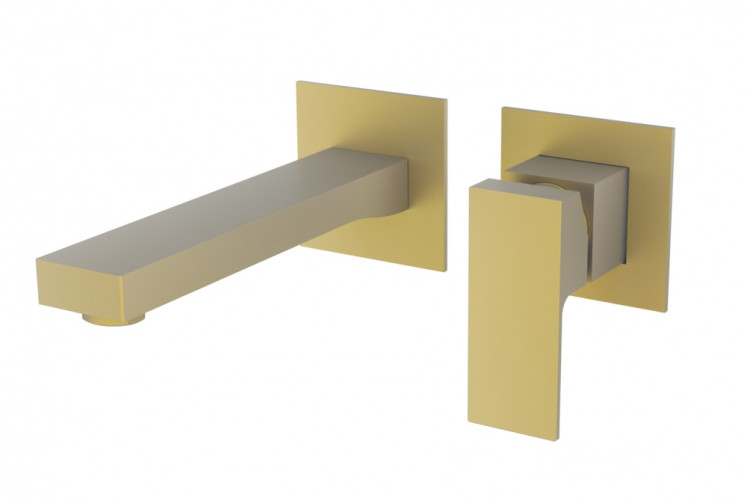 393513-S Встроенный смес для рак. (МАТ. ЗОЛОТО) ViEiR  (10/1шт)