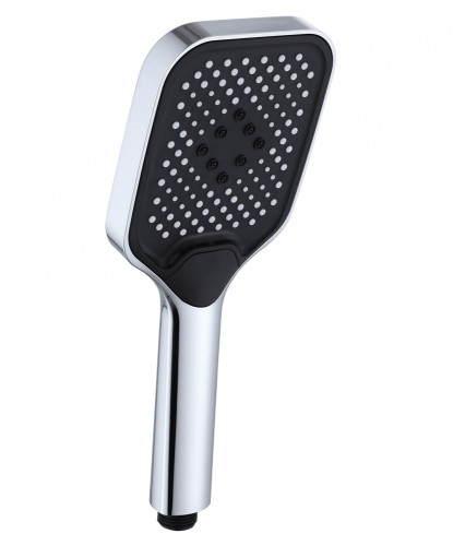 3027 Лейка для душа, хром 10*26.5см (3-функций,кнопка) HANSEN (50/1шт)