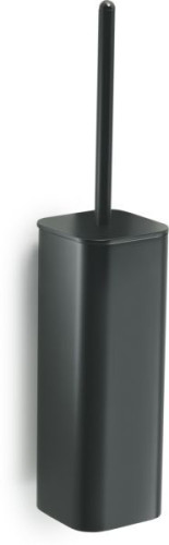 Gedy Outline, настенный металлический ерш, цвет черный матовый