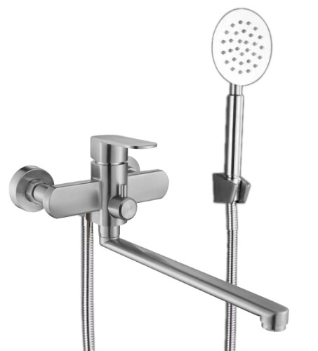 24304-G Смес. од. из НЕРЖ. для ванны (САТИН) HANSEN (20/1шт)