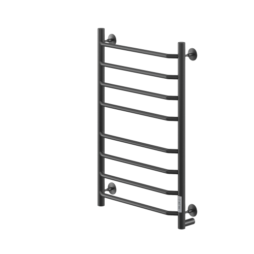Полотенцесушитель Электрич.кабельный Ника WAY-3 80/50 RAL9005 черный матовый U