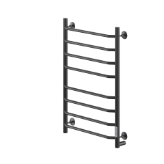 Полотенцесушитель Электрич.кабельный Ника WAY-3 80/50 RAL9005 черный матовый U