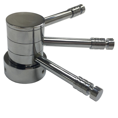 Полка-веер для п/с с круглым коллектором 32 мм (80 мм) ПВ 32-80/3