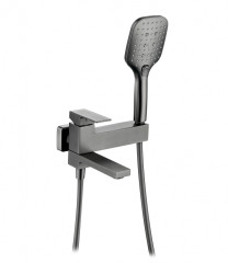 393531-G Смеситель од. для ванны кор. (ГРАФИТ) ViEiR (8/1шт)