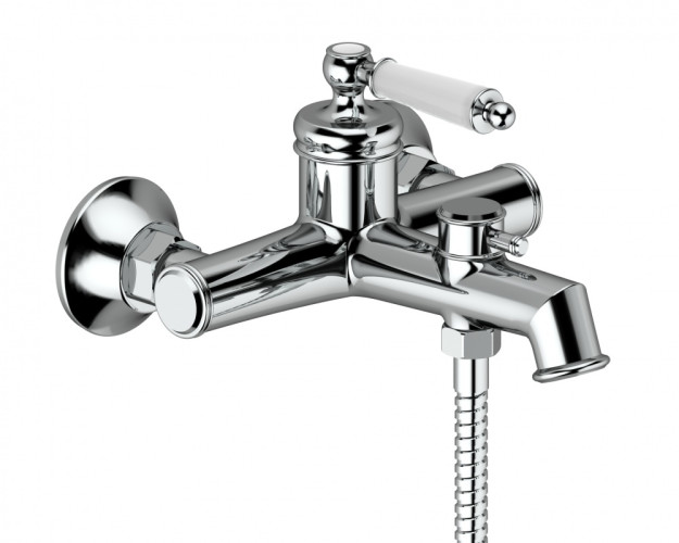 173531 Смеситель од. для ванны кор. (ХРОМ) ViEiR (8/1шт)