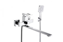 193541 Смеситель од. для ванны дл. (ХРОМ) ViEiR (10/1шт)