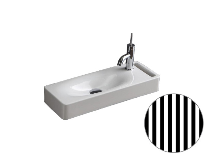 Раковина подвесная Scarabeo SOFT-HUNG-CUBE 1511/RENR