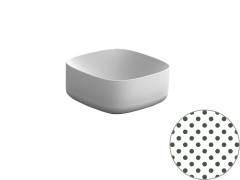 Раковина накладная Scarabeo MOON 5501/SEV