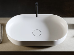 Раковина накладная RELAX DESIGN HORIZON BIG LX01 opac