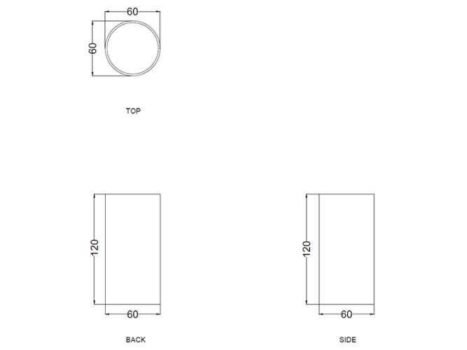 Стакан CIELO ACCESSORIES ACBIM CM
