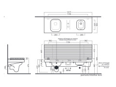 Модуль унитаз-биде HATRIA G-FULL YXJT01