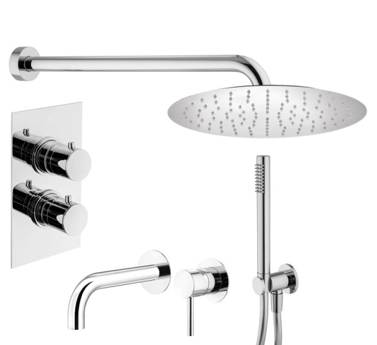 Комплект для душа Plumberia Selection IXO KITXOT18QCR210