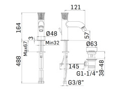 Смеситель для биде MAMOLI TOKYO 58710000T05P