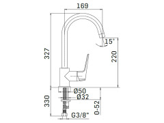 Смеситель для кухни MAMOLI PROGRAMMA CUCINA 793000009001