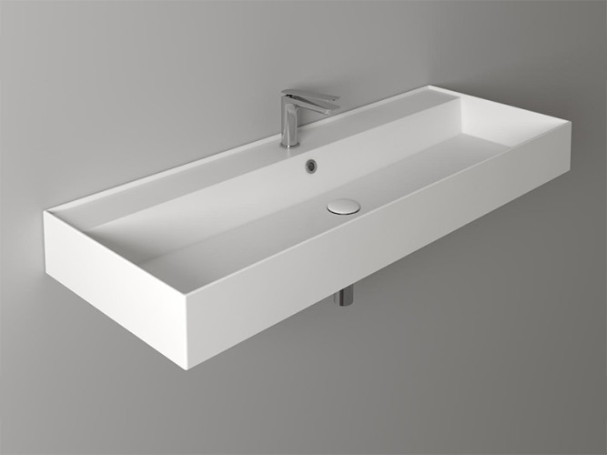 Раковина подвесная или накладная SIMAS AGILE AG 121 bia