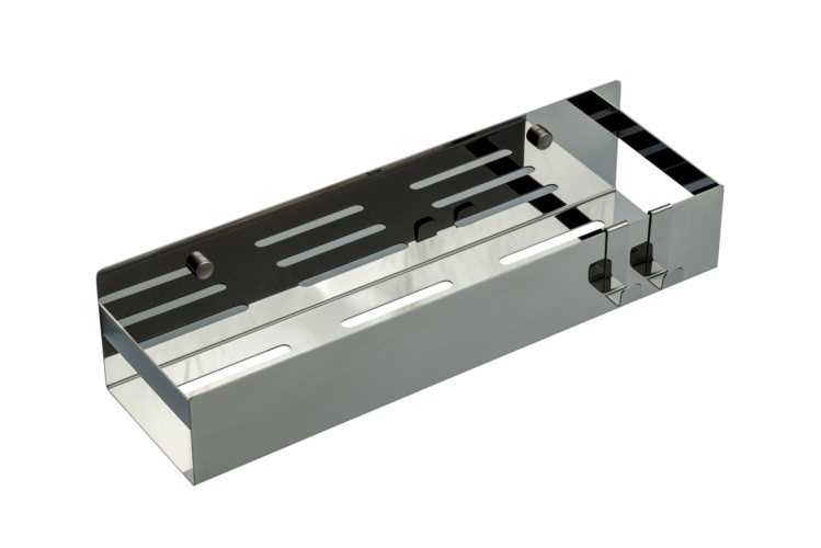 Полка подвесная + 2 крючка SHINE GUN METAL