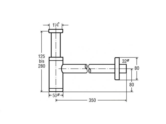 Сифон для раковины VIEGA Viega Visign 440190