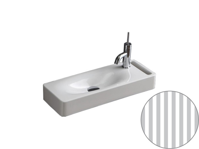 Раковина подвесная Scarabeo SOFT-HUNG-CUBE 1511/RENT