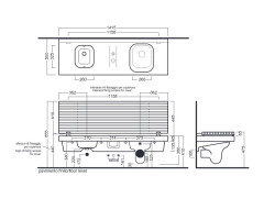 Модуль унитаз-биде HATRIA G-FULL YXJQ01