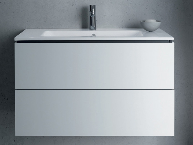 Тумба с раковиной  DURAVIT L-CUBE LC6927O2222