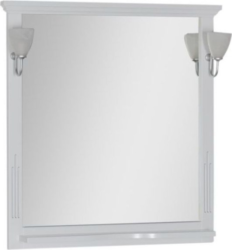 Зеркало Aquanet Тулуза 90 белый