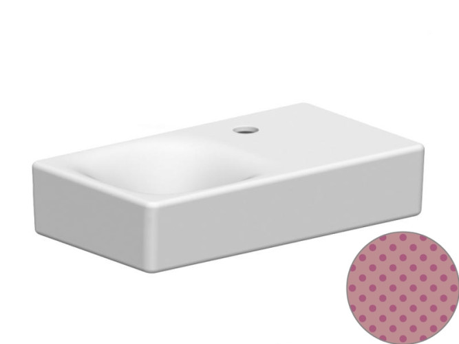 Раковина накладная/ подвесная Scarabeo SOFT-HUNG-CUBE 1523/SFLR