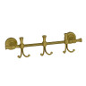 Планка с 3-мя двойными крючками L37 см, бронза Migliore Fortuna