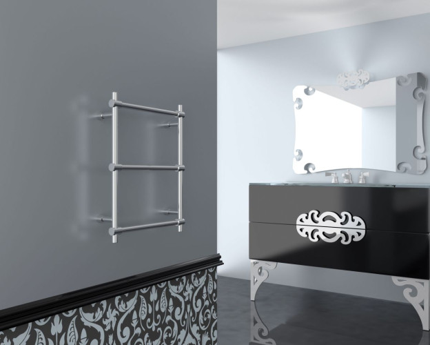 Cordivari Retro4, полотенцесушитель водяной 525/500, цвет золото