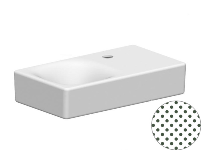 Раковина накладная/ подвесная Scarabeo SOFT-HUNG-CUBE 1523/SFLV