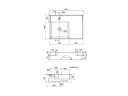 Раковина накладная/ подвесная Scarabeo TEOREMA 2.0 5114/53
