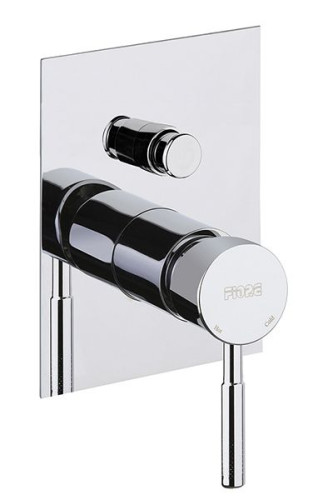 Fiore Xenon, однорычажный встраиваемый смеситель для душа на 2 потребителя, цвет хром