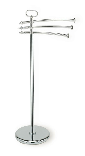 Stil Haus Elite, стойка: 3 полотенцедержателя, цвет хром