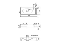 Раковина подвесная Scarabeo SOFT-HUNG-CUBE 1512