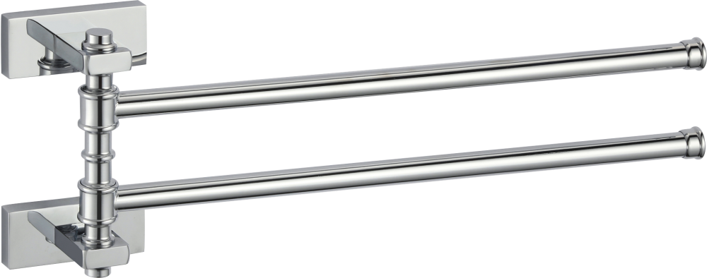 88012 П/держатель поворот. 2-ной (ХРОМ) GANZER (10/1шт)