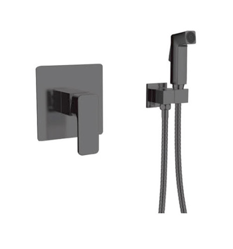 113551-G Комплект скрыт. монтажа для биде квадрат. (ГРАФИТ) ViEiR  (10/1шт)