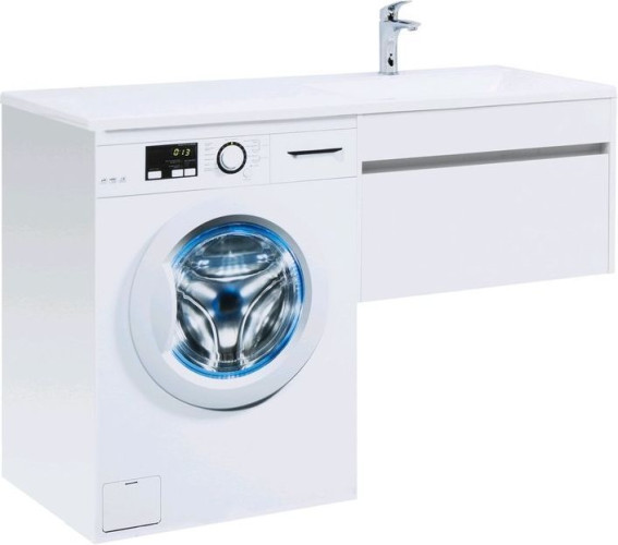 Тумба с раковиной Aquanet Токио 68 белый (подвесная, 1 ящик)