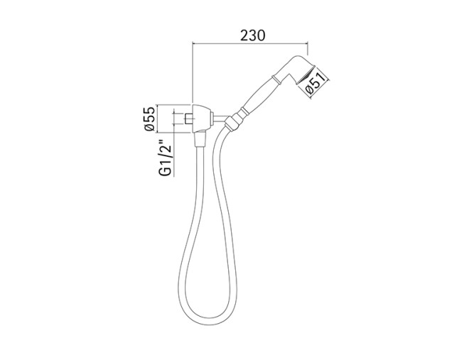 Душевой гарнитур MAMOLI EPOCA FT110005