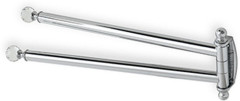 Stil Haus Smart Light, полотенцедержатель двойной поворотный, цвет хром