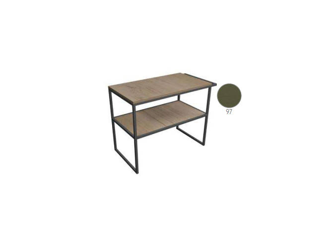 Консоль для умывальника с полотенцедержателем Scarabeo FRAME 1846/NROP/97