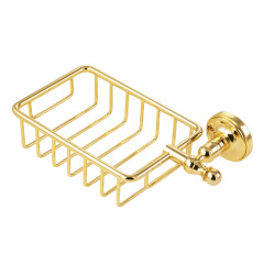 Решетка-корзинка настенная, золото Migliore Mirella