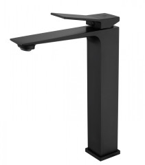 05112-C Смеситель од. для раковины-чаши (ЧЕРНЫЙ) GANZER (10/1шт)