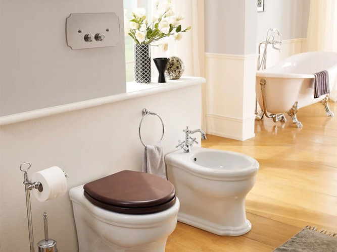 Пара кнопок для смывного механизма Scarabeo CASTELLANA 5349/CR