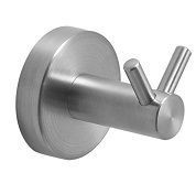 Gedy Project, крючок двойной, цвет зачищенный хром