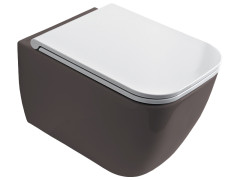 Унитаз подвесной безободковый Scarabeo TEOREMA 2.0 5126/CL53