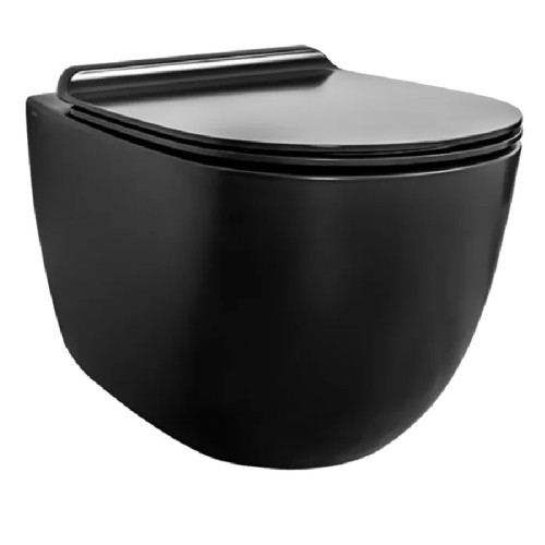 Унитаз подвесной безободковый SIMAS VIGNONI VI 18/F 85 nero