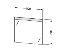Зеркало с подсветкой DURAVIT ЗЕРКАЛА LM783600000