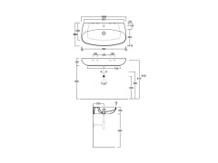 Раковина подвесная/накладная SIMAS VIGNONI VI 12 bia